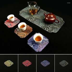 Настольные коврики 10Styles Tea Emelcodery Cloud Plactemat Cup Cate Luxury в китайском стиле винтажная обеденная свадебная вечеринка