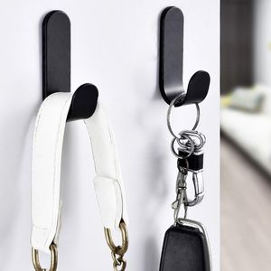 Hooks Rails väggmonterad handdukskrok för badrumskikt rostsäkert hängkökshårdvaran nycklar i korridoren