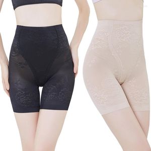 Women's Shapers Plastic Body High Waist Abdomen Shaping Underwear Seamless Ladies Postpartum Belly Pants Hip