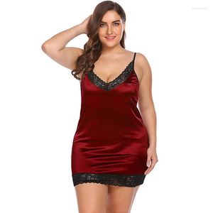 Women's Sleepwear Top Fashion Women's Sling Bag Hip Nightdress Lace Pajamas European And American Sexy Lingerie