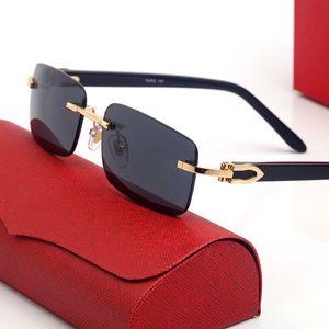 carti gözlük manda boynuzu güneş gözlüğü erkek Kadın klasik kare Eğlence Lüks Dikdörtgen GözlüklerMulticolor moda çerçeveleri sunglass Wholesa