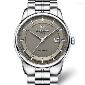 Wristwatches Switzerland Carnival Watch Men JAPAN MIYOTA Automatic Mechanical Watches Sapphire Reloj Hombre Clock C5668G-1