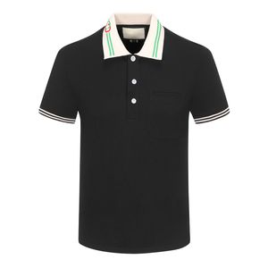 2023 Designer pour hommes Polo-shirts hommes concepteurs de polos d￩contract￩s de mode imprimer broderie T-shirt High Street Cotton Asian Taille M-3XL