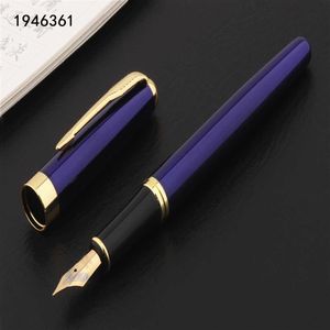 High quality 397 Blue Colour Business office School student stationery Supplies Fountain Pen New Finance ink pens