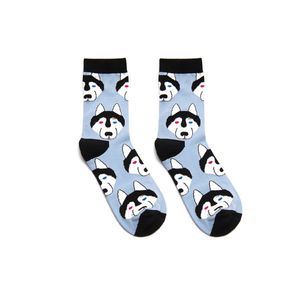 Herrensocken Peoy Männer lustige Cartoon Octopus Hund Monkey Hühnchen Schaf Haruku Mode Hip Hop Street Style Happy Casual Skate Cotton C4