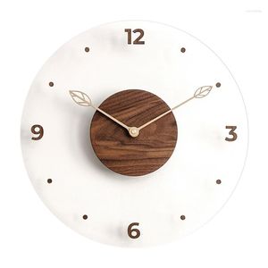 Orologi da parete 12 pollici Home Soggiorno Decorazione Orologio in legno Design moderno Cucina Orologio creativo Decor Silenzioso