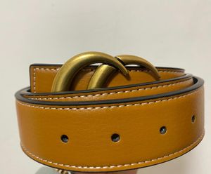 2022 Fashion belt luxury plaid old flower striped leather belt designer men's and women's high-quality belt 3.8CM with box