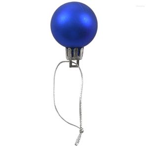 Decorazioni natalizie Grande affare 24 pezzi Chic palline per albero semplici glitter XMAS ornamento decorazione palla blu