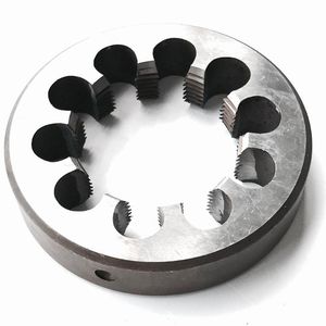 Hand Tools 1PC 9SiCr Steel Made Manual Die M60 1.5/2.0/3.0/4.0/5.5mm For Threading Iron Aluminum Copper Workpiece Work