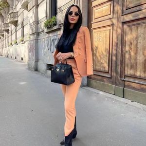 Fashion Women Suits Designer Blazers Spring Nowe wydane Tops Pants A105