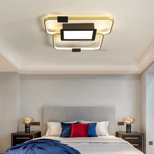 天井照明北欧の鉛の金色のランプモダンな光沢のあるリビングルーム装飾ランプ子供寝室のライトキッチンの備品