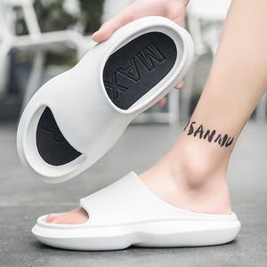 Slippers Summer Womens Design Design Runway Eva запаха толстые подошва Slides Bool Beach Flip Flops Мужские женщины для ванной комнаты.