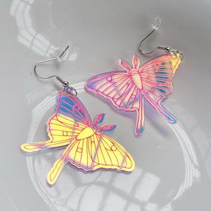 Pieno orecchini lampadario semplice fata fata fata di farfalla fata per donne graziose farfalle ipoallergeniche