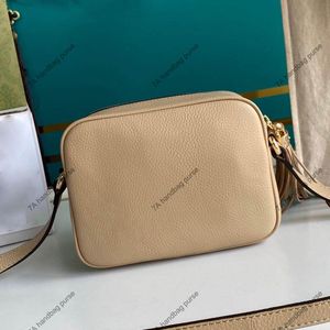 3A Kalite Tasarımcıları Kadın Lüks Soho Disko Çantası 308364 Gerçek Deri Çantalar Günlük Tassel Çanta Üst Tasarımcıları Crossbody Yumuşak Klasik Küçük Çanta