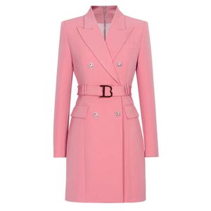 Damen-Designer-Kleider, Marken-Temperament, abnehmende Taille, Mode-Kleid, Design-Sinn, Netz-Rot, gebratenes Straßenkleid A81