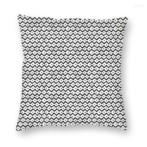 Pillow African Mudcloth Geometric Pattern Tribal Cover Home Decorative Vintage Bohemian Ethnic S Throw For Sofa