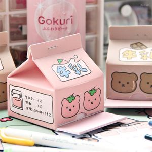 Confezione regalo 230 fogli Lista di controllo Blocco note Sharkbang Kawaii Milk Bear Blocco note Note da fare Paperlaria Daily School Office Stationery