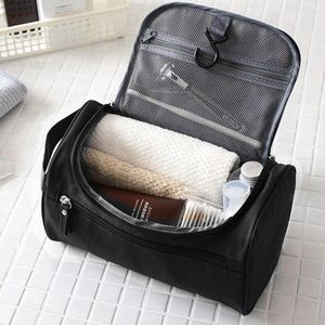 Bolsas de cosméticos Men Bolsa de viagem com zíper à prova d'água Bolsa de armazenamento Organizer Bolsa de armazenamento Mulheres Make Up Wash 2023