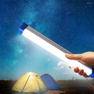 Utomhus campinglampa LED -lampor BULB Magnetisk USB laddningsbar 20W 40W 60W Multifunktionsljus för bärbar nödrör