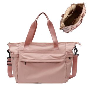 Outdoor Bags Fitness Yoga Pack Pink Large Weekend Travel Duffle Bag For Women Sports Gym Accessories Men Training Blosa