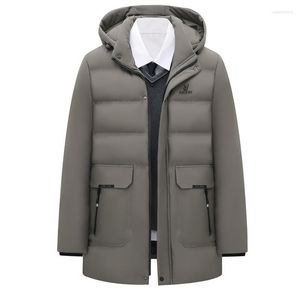 Trench de trincheira masculina casaco de casaco de inverno masculino casaco de algodão espessado jaquetas quentes de roupas externas moda e machos de roupas masculinas '