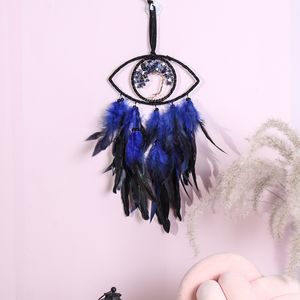 Crystal Gravel Life Tree Creative Dream Catcher Home Wall Decor Hanging Wall Decoration Feather Hanging Decoration 1223898
