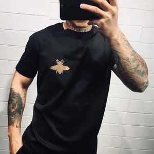 Men's T Shirts Top T-shirt Rhinestone And Women's Short Sleeve Hip Hop Diamond Luxury Design Cotton