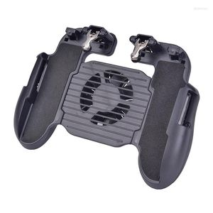 Game Controllers For Mobile Phone Cooling Fan Charging Handle Gamepad Joystick Holder Gaming Controller Power Bank