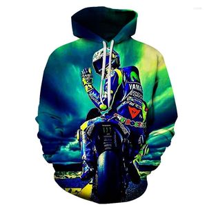 Hoodies masculinos 2023 Moda 3D Capuz Homens Mulheres com capuz Sweatshirts Impressa Motorcycle Lastrear Tacksuits Man Hoodid Man Hoodid