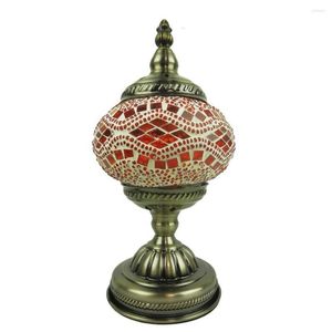 Lampy stołowe Sinovo Sprzedaj fabrykę Dostarczana kreatywna lampa amber Amber Glass Agat z cieniem Art Deco