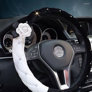 Coprivolante Coprivolante universale antiscivolo per auto in peluche Camelia da 15 pollici per donna