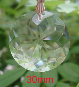 Chandelier Crystal 20pcs/lot 30mm 1 Hole Glass Pendant Wedding & Home Decoration Prisms