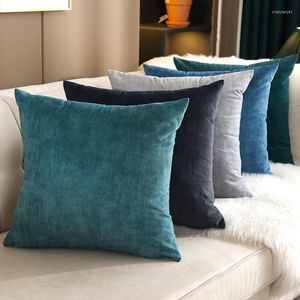 Pillow Patchwork Plush Sofa Case With Inner 45x45cm Velvet Soft Throw Decor For Drop Home Couch Living Cover Bed Room