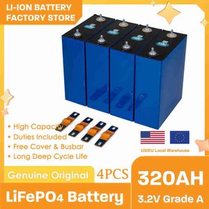 3,2V LifePO4 320AH Батарея 4PCS 310AH можно объединить в аккумуляторные батареи DIY 12 В 24 В э.