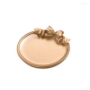Кухня для хранения спальни смола золотые украшения лоток гостиной кольцо кольца кольца по ремеслам безделушка организатор Nordic Style