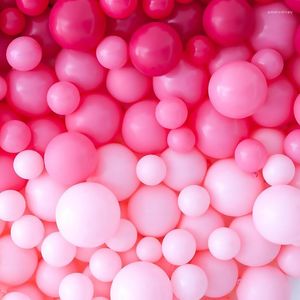 Decorazione per feste Pontel Balloon Colore Candy Pink Macarone Balloons Scene di Festival Benevoli per matrimonio Colorful Baloon Toys