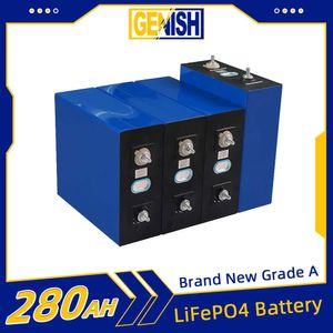 Akumulator LifePo4 280AH 3,2 V Ocena pojemność Głębokie komórki cyklu DIY ładowalny akumulator do jachtu wózków słonecznych RV EV