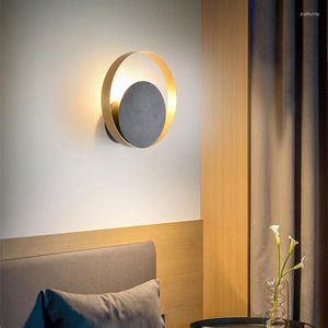 Lampade da parete lunghe applique a led lampada esagonale arredamento camera da letto stanza coreana apparecchi da bagno neri luce retrò