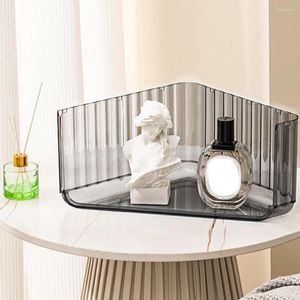 Aufbewahrungsboxen Store Transparent Schmuck Nagellack Desktophalter für Wohnzimmer