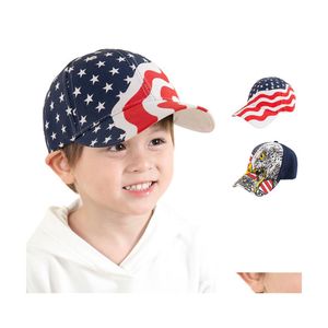 Berretti da baseball Cappelli da strada per bambini Moda per bambini Produttore di berretti da baseball per bambini Cappello con lingua d'anatra traspirante Ombreggiatura solare Drop Delivery Acc Ot4Bj