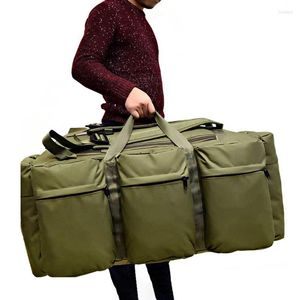 Duffel Torby Travel 90L duża pojemność taktyczna plecak wodoodporny Wodoodporne wędrówki Wspinaczka kempingowa plecak camping plecak sporty sportowe zapasy torby na zewnątrz