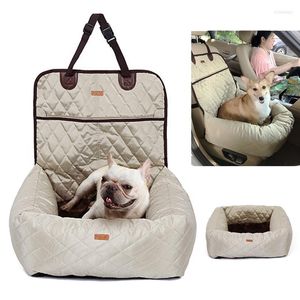 Dog Car Seat Covers Pet Carrier Cover Pad Carry House Belt Travel Folding Removable Waterproof Basket Bed Carriers