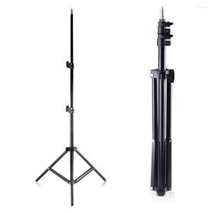 Tripods Adjustable Metal Tripod Stand Max. Height 1.6M 5.2ft With 1 4 Inch Screw For Po Studio LED Video Light Umbrella Ring