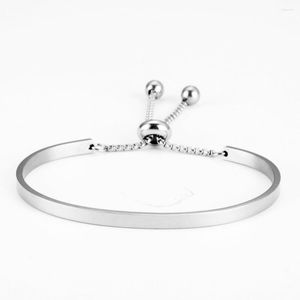 Bangle MYLONGINGCHARM Adjustable Bracelets Custom Words To The One You Loved Bangles Chian Monther Day Gift G2874