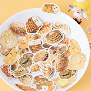 Gift Wrap Cute Small Bread Cutting Dies Stickers Scrapbooking Journal Sticker Diary Card Decor Craft Supplies Hobby Embellishment