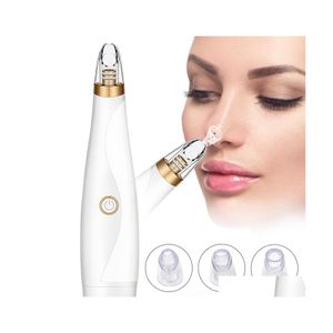 False Eyelashes Portable Pore Cleaner Electric Blackhead Remover Facial Acne Cleanser Vacuum Suction Tool Skin Care Hine Drop Delive Dhynj