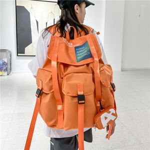 Backpack Large Men's Waterproof Mutifunctional Nylon Casual Bags Women School Bag Outdoor Travel Shoulder Sport