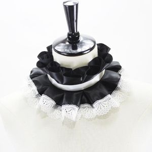 Bow Ties Wedding Party Stand Fake Collar For Women Suit Lace Detachable Collars Girls Dress Shirt Decorative False Neck Ruff