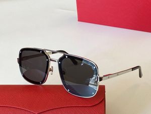 Mens Designer Sunglasses Women Aviation Sunglasses Gold Alloy Eyeglasses Frameless Polarized Uv400 Fashion Plated Finish Metal Carti Santos