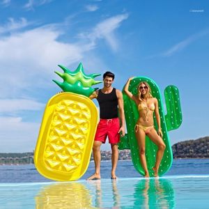 Inflatable Floats Giant Swim Pool Raft Swimming Water Fun Sports Seat Beach Toy For Adult Baby Child Air Mattresses Life Buoy1